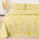 Borea Maya Set Coverlet Queen Size from Polyester Mustard 220x240cm 3pcs