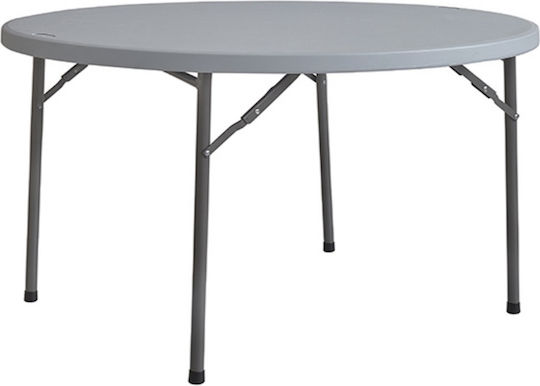 Tisch Verpflegung Rossini Zusammenklappbar 122x122x74cm White