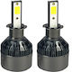 Carner Lamps Car H3 C12 5500lm LED 6000K Cold White 12-24V 36W 2pcs