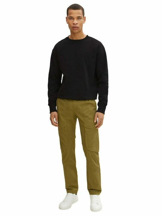 Tom Tailor Pantaloni cu Croială Slim Kaki