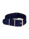 N7 Fabric Strap Nato Navy Blue 18mm