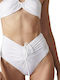 Blu4u Bikini Slip High Waist White