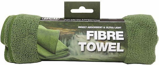BCB Ultra Light Fibre Prosop Din Microfibră Pentru Față Kaki 80x40cm