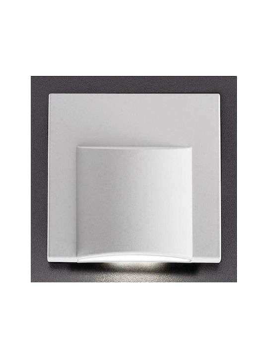 Kanlux Erinus Επιτοίχιο Εξωτερικό Φωτιστικό LED 0.8W με Θερμό Λευκό Φως
