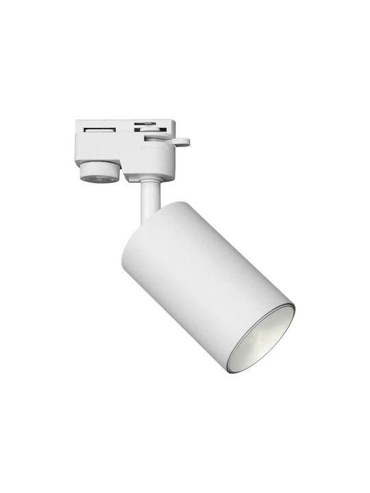 Eko Light Pipe Μονό Σποτ με Ντουί GU10 σε Λευκό...