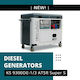 Könner & Söhnen 1/3 ATSR Super S Generator Petrol cu Autostart și Putere Maximă 9.3kVA