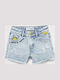 Kids' Shorts/Bermudas Denim Smiley Blue