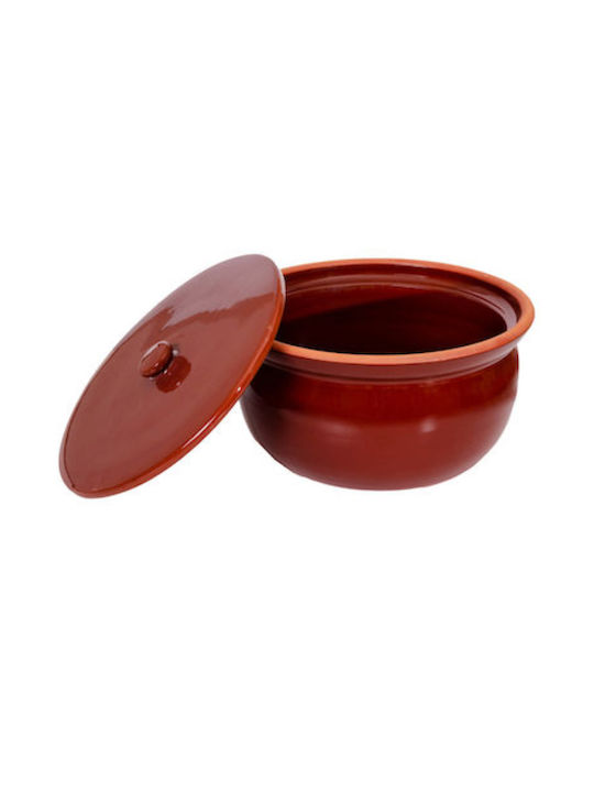 TnS Dutch Oven Round Ceramic 20x10cm 1pcs