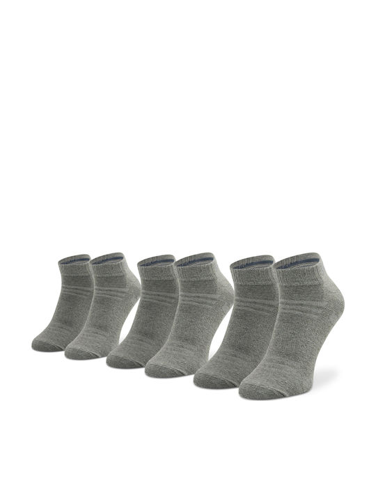 Skechers Μονόχρωμες Κάλτσες Light Grey Melange ...