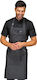 Isacco Ποδιά Barista / Barkeeper Ganzkörper Schwarz
