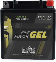 Intact GEL Baterie Motocicleta cu Capacitatea 5Ah Intact GEL Baterie Motocicleta cu Capacitatea 5Ah