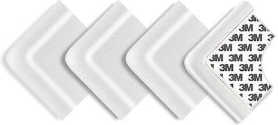 Reer For Edges & Corners with Sticker made of Plastic in White Color 4pcs