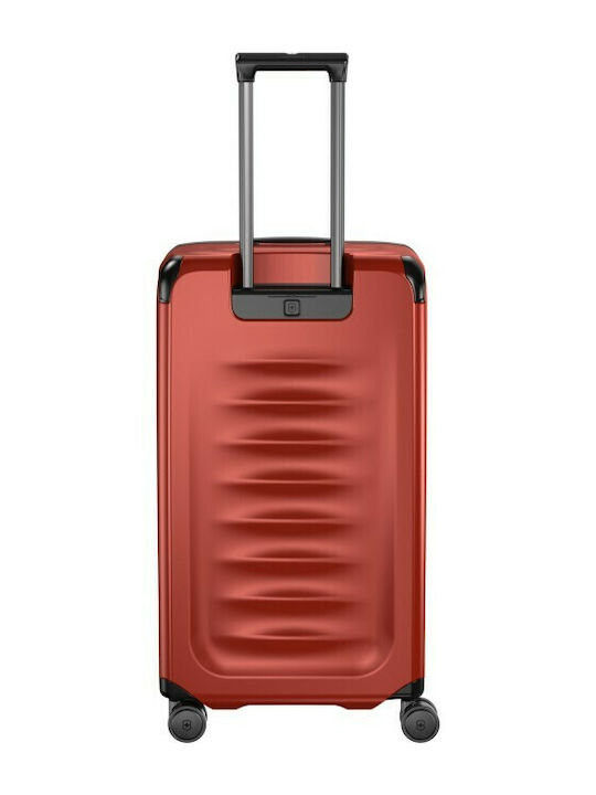 Victorinox Spectra 3.0 Твърд Голям Куфар За Пътуване Червен С 4 Колела Височина 76см