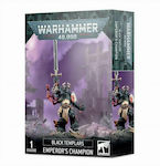 Games Workshop Warhammer Black Templars: Emperor's Champion Unpainted Figures 99120101366