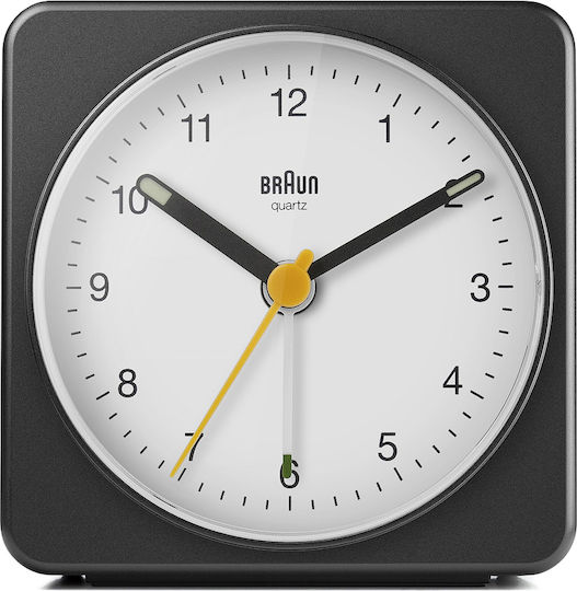 Braun Масов Часовник с Индикатори с Будилник Черен BC03BW