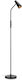 Markslöjd Crest Floor Lamp H145xW23cm. with Socket for Bulb GU10 Black