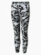 Kids Legging Sports Cropped Black