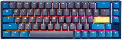 Ducky One 3 SF DayBreak Gaming Mechanical Keyboard 65% with Cherry MX Brown switches and RGB lighting (English US) Blue