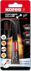 Kores Κόλλα Gel Στιγμής Power Glue 3gr