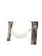 Papillon 1000690 Hängematte Einzeln Stoff White 200x100cm