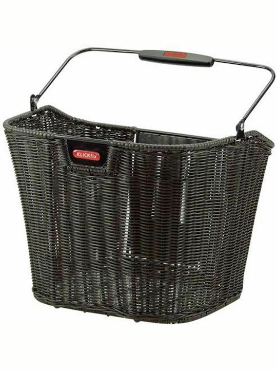 Klickfix Structura Bicycle Basket Front page Black 026172