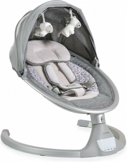Cangaroo ISwing 2 Electric Relax pentru Bebeluși Argint