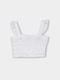 Tiffosi Kids Crop Top Sleeveless White