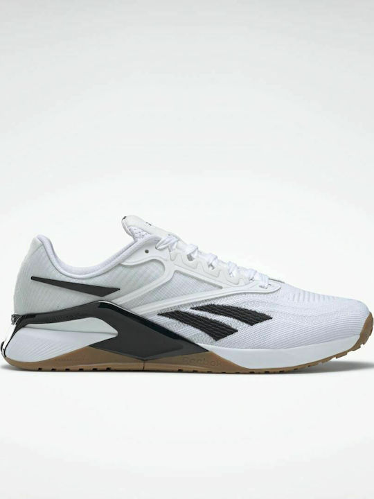 Reebok Nano X2 Men's Training & Gym Sport Shoes Cloud White / Core Black / Reebok Lee 3