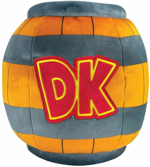 Tomy Plush Super Mario Mario Kart Mocchi-Mocchi DK Barrel 29 cm