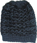 Biston Beanie Unisex Σκούφος Πλεκτός σε Navy Μπ...
