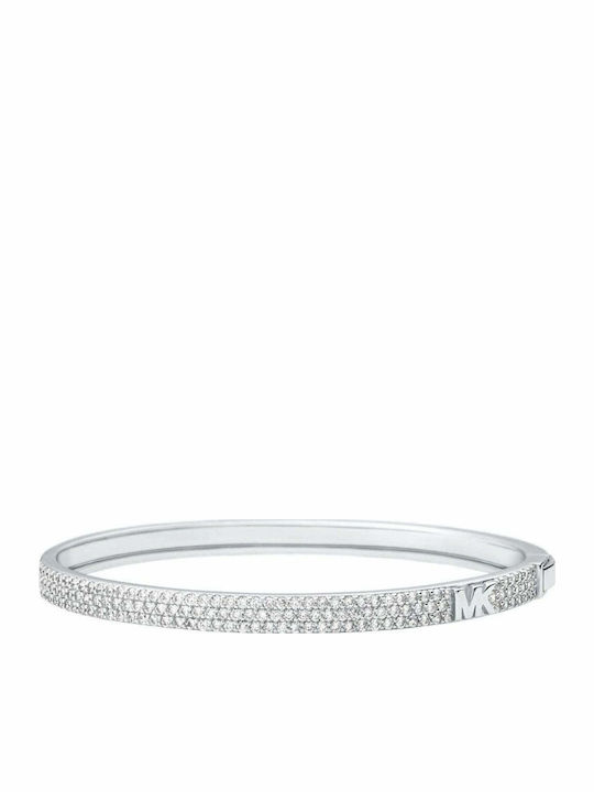 Michael Kors Premium Women's Silver Handcuff Br...