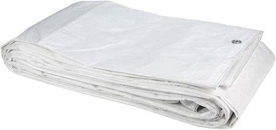 Grasher Waterproof Tarpaulin 120gr/m² 4x6m. Light Type White