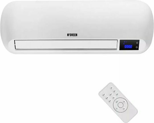 N'Oveen LED Electrically Heated Air Curtain with Maximum Air Supply 110m³/h and Remote Control 61cm