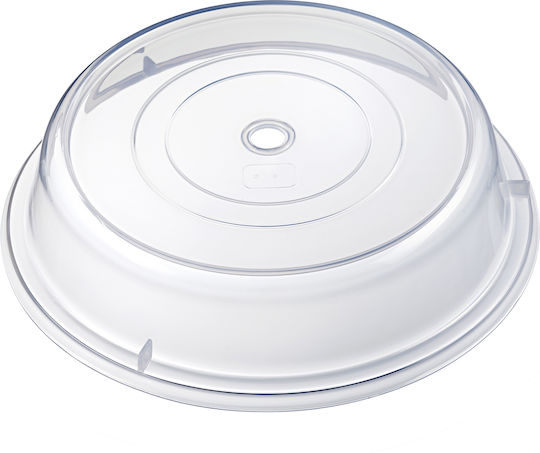 Araven Commercial Serving Round Plate Plastic Cover 26.5x26.5x6.7cm