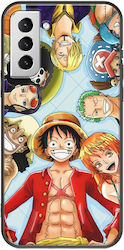 One Piece Samsung Galaxy S21 Plus Schwarz TPU (Schwarzes Silikon)