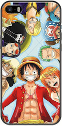 One Piece iPhone 5/5s/SE 2016 Black TPU (Μαύρη Σιλικόνη)