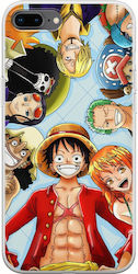 One Piece iPhone 7 Plus Flexibles TPU (Transparentes Silikon)