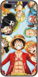 One Piece iPhone 8 Plus Black TPU (Μαύρη Σιλικόνη)