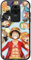 One Piece Xiaomi Redmi Note 9 Groove TPU (Tempered Glass και TPU)