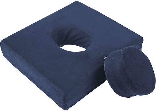 Alpha Foam Μαξιλάρι Κατάκλισης με Οπή 42x40x10cm