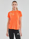 New Balance Damen Sport T-Shirt Orange