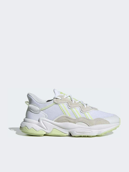 adidas Ozweego White Chunky Sneakers Cloud White / Almost Lime / Pulse Lime  GW5622 | Skroutz.mt