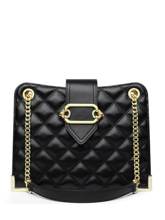 Leather Women's Bag Shoulder Black