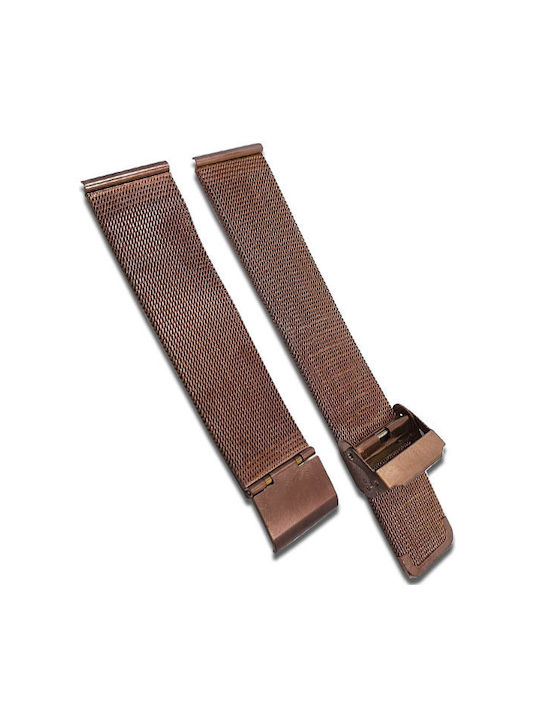 ΜΠΡΑΣΕΛΕ MILANESE 20mm COPPER