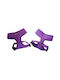 Pet Interest Dog Harness Vest Mesh Plain Purple Medium 38-51cm 54492