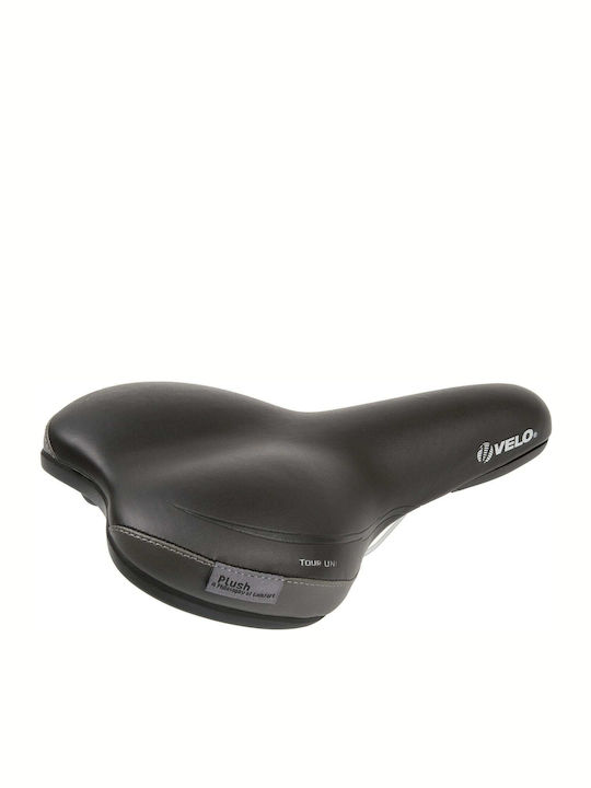 Velo Plus Tour Uni Schwarz Fahrradsattel Straße