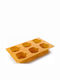 Ibili Backform Törtchen/Muffins Silikon 6 Plätze 39x17x5cm 1cm