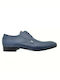 Leder Herrenschuhe Blau