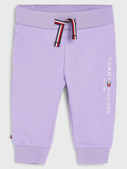 Tommy Hilfiger Παιδικό Παντελόνι Φόρμας Μωβ Ess...