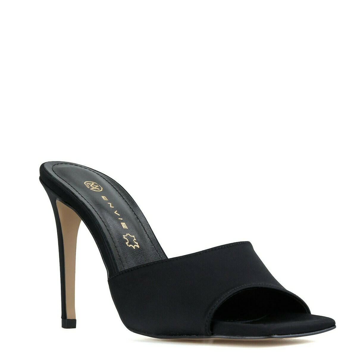 Envie Shoes Mules με Λεπτό Ψηλό Τακούνι σε Μαύρο Χρώμα E021517734 Skroutz.gr